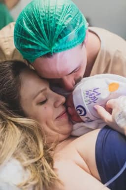 Became a father image 1