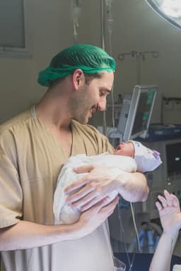 Became a father image 2